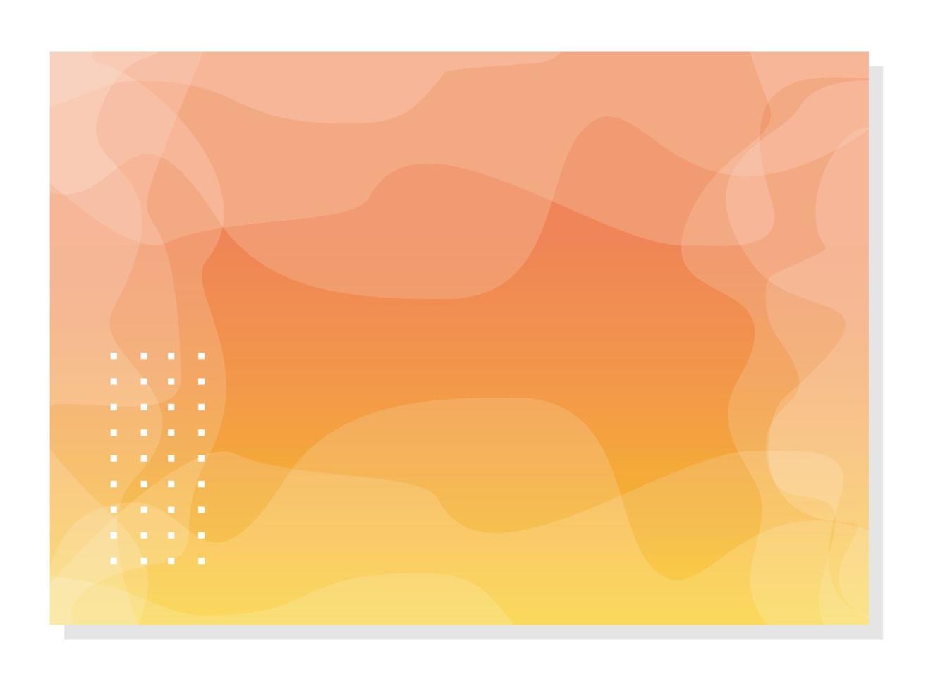 Modern orange color background. wavy abstract pattern. Stylish minimalist design for banner template, presentation, greeting card, business card. vector