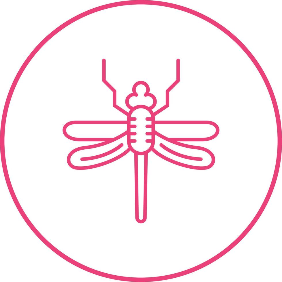 Dragonfly Vector Icon