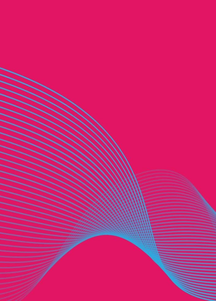 Abstract geometric background with wavy line pattern. Vector covers design. Poster template.