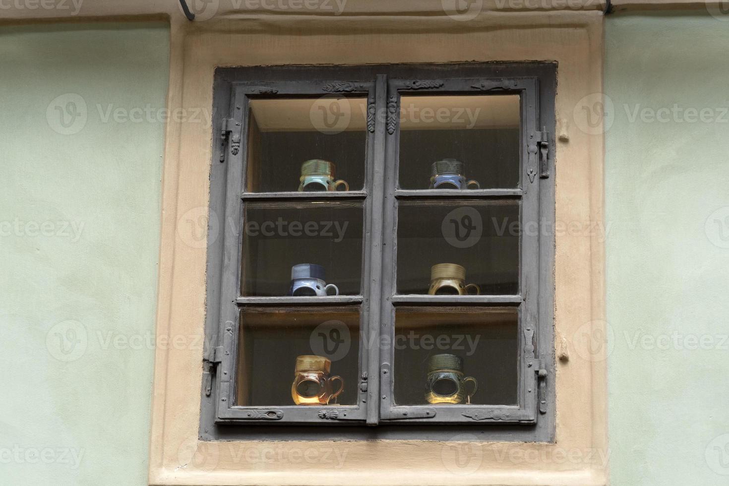 Prague dome caste building detail photo