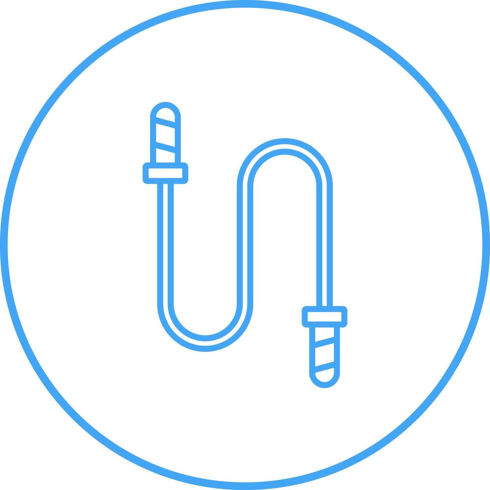 Jumping Rope Vector Icon