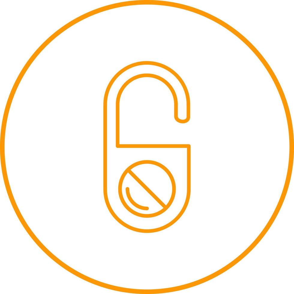 Do Not Disturb Vector Icon
