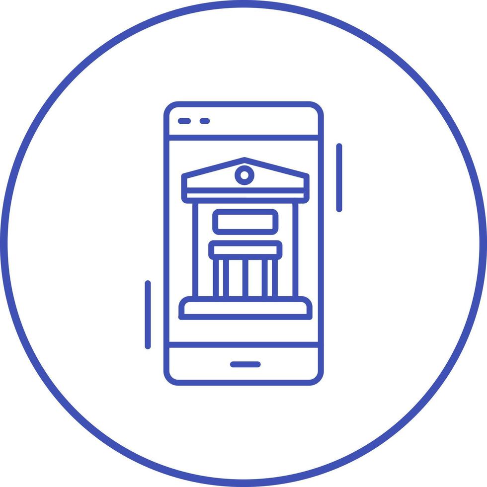 Online Banking Vector Icon