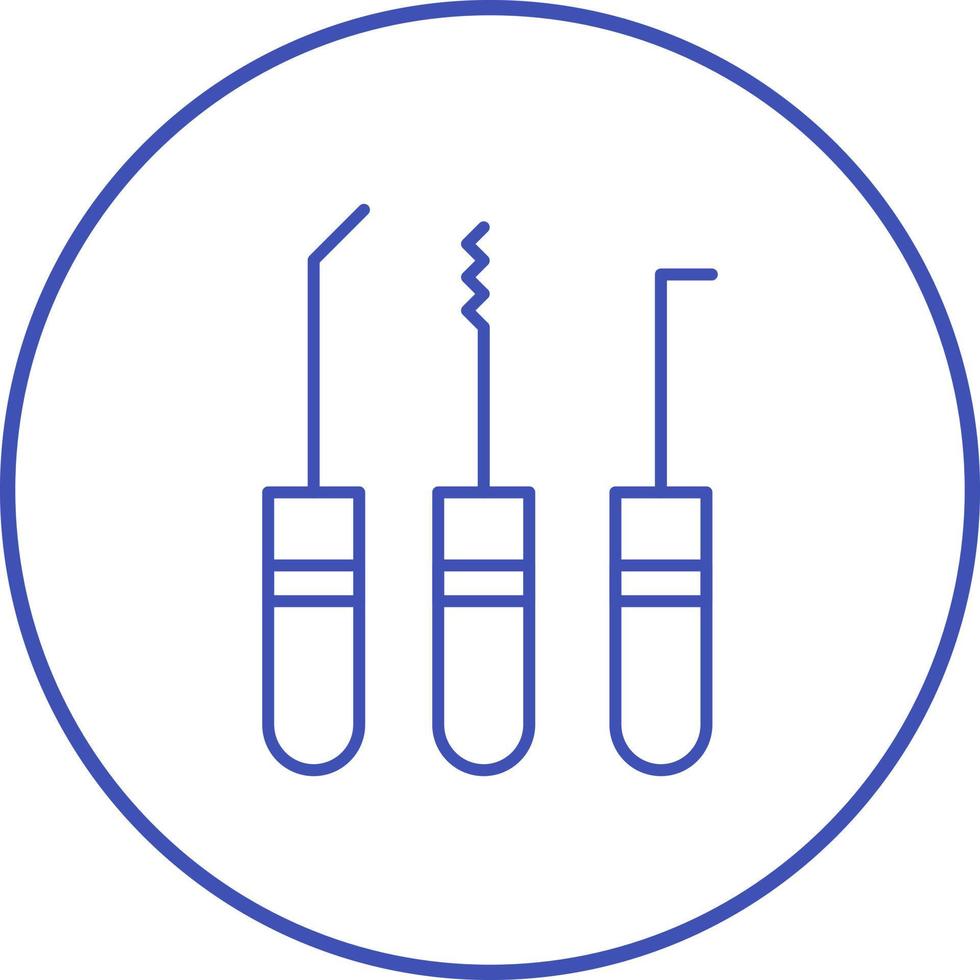 Lockpick Vector Icon
