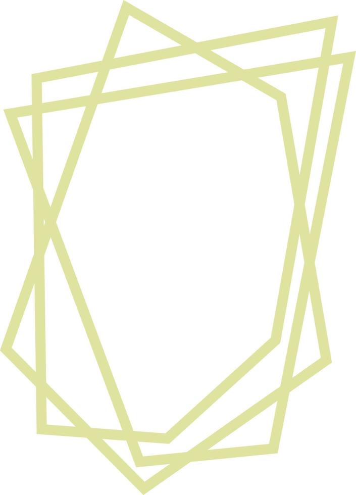 Abstract Line border vector
