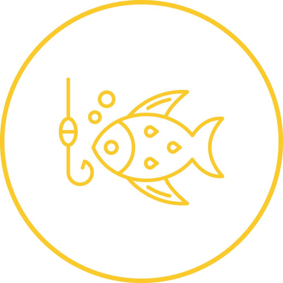 icono de vector de pesca