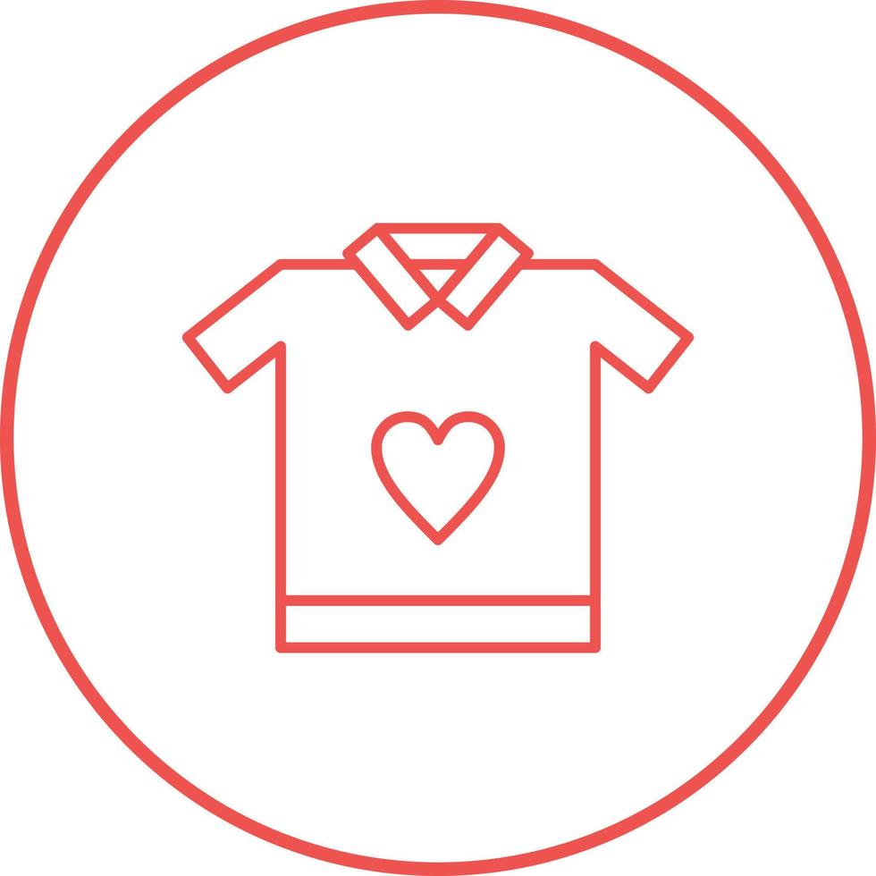 T Shirt Vector Icon