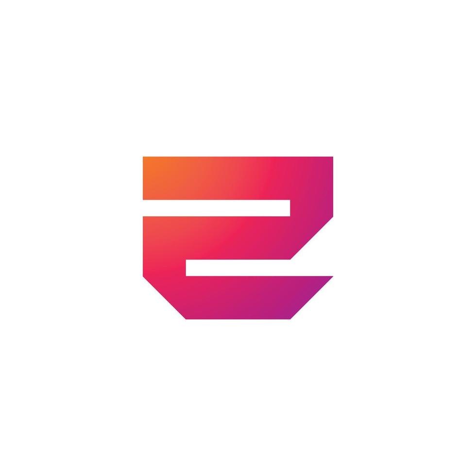 E Logo Design and template vector