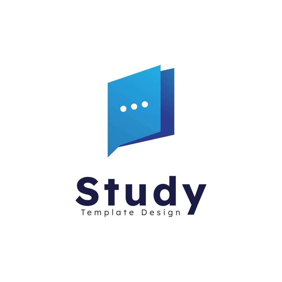 Education logo icon template. open book illustration vector