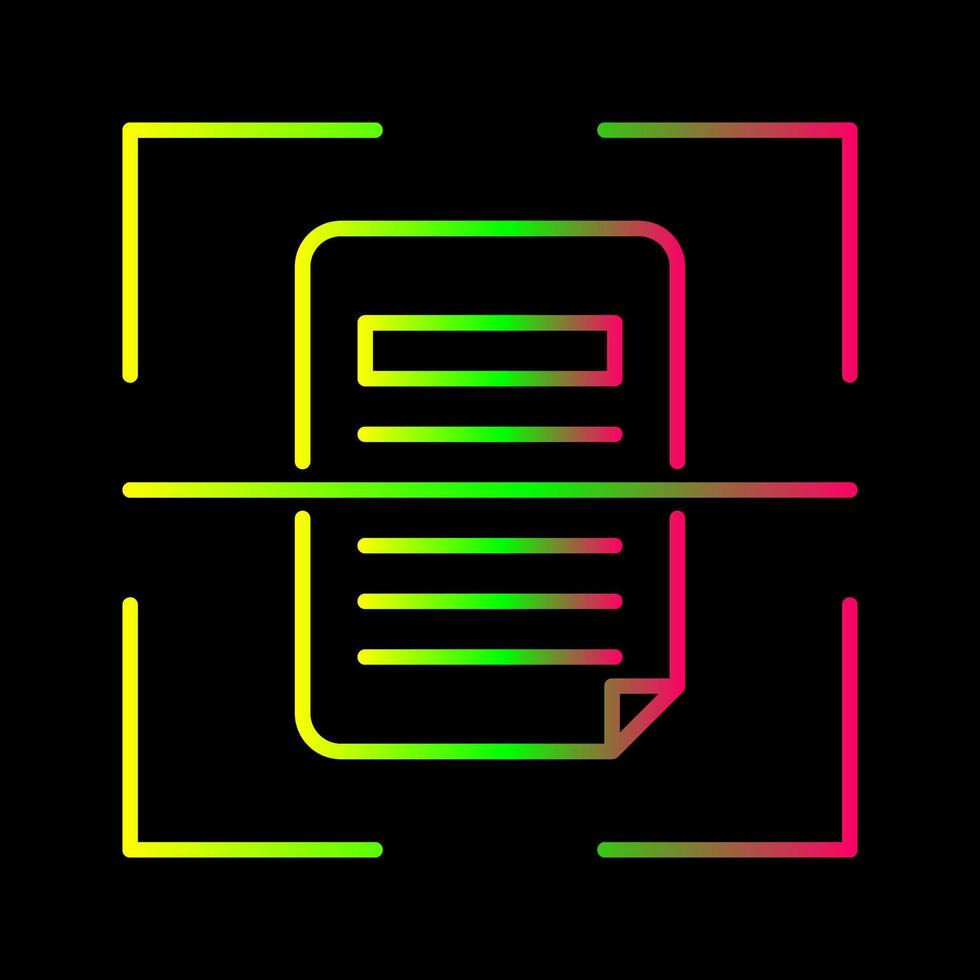 Scan Vector Icon