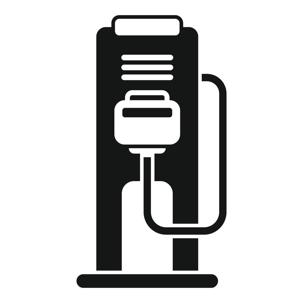 Doctor mammography machine icon simple vector. Cancer breast vector