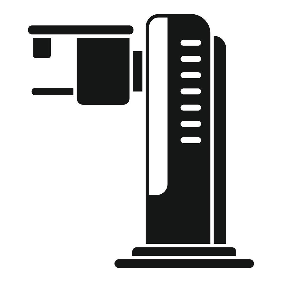 Health mammography machine icon simple vector. Breast cancer vector