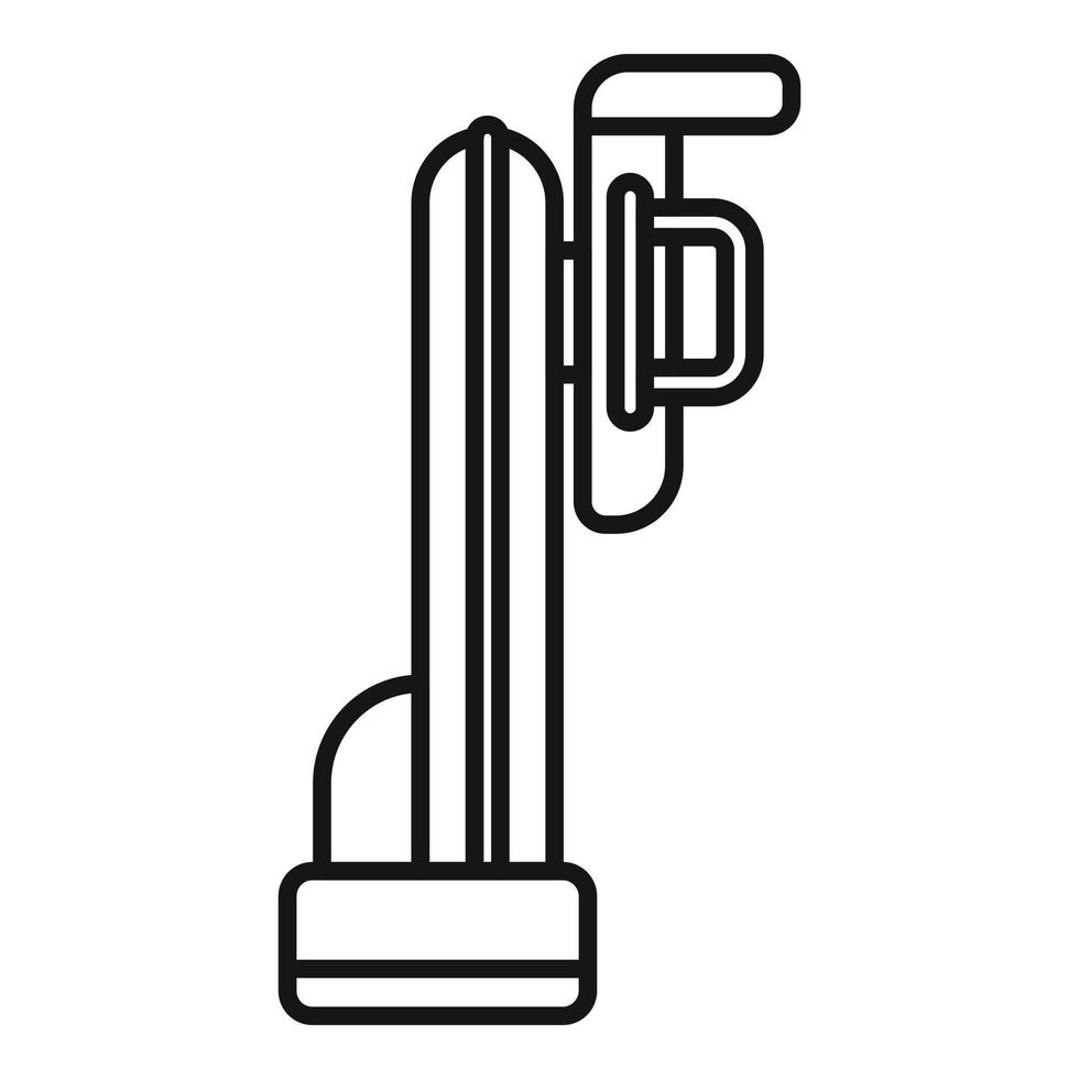 Cancer mammography machine icon outline vector. Breast health vector