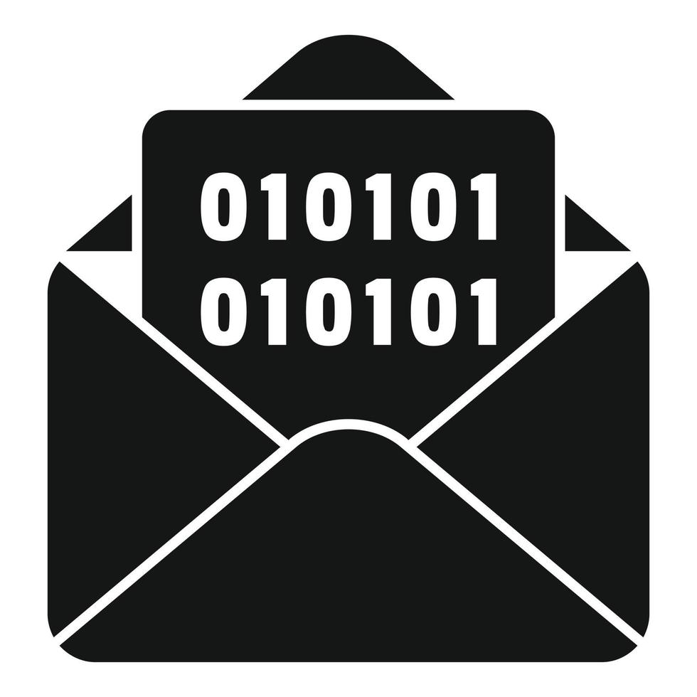 Email bug icon simple vector. Laptop error vector