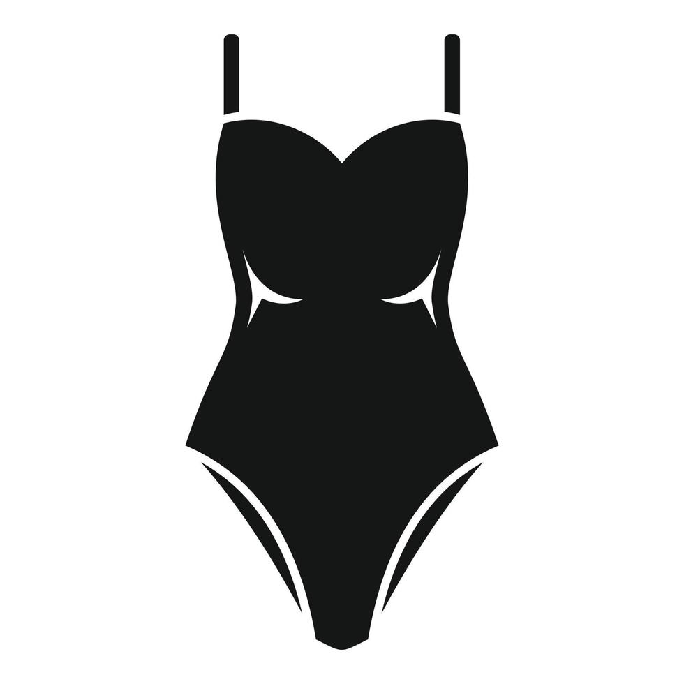 Water swimwear icon simple vector. Aqua pool vector