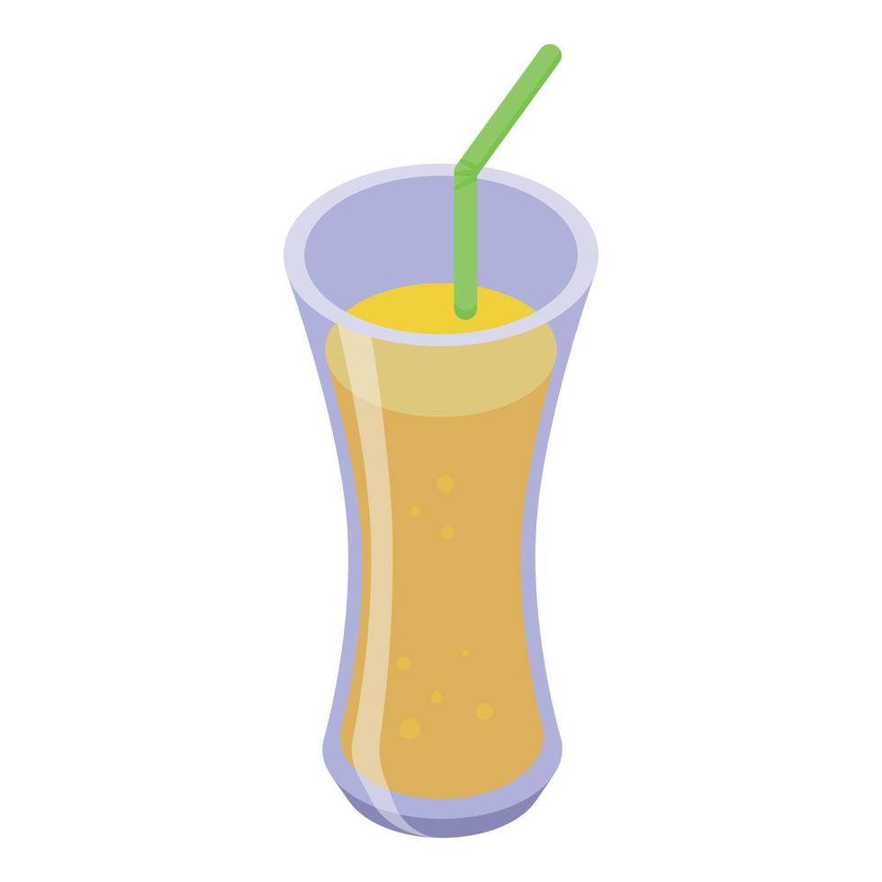 Organic drink icon isometric vector. Juice food vector