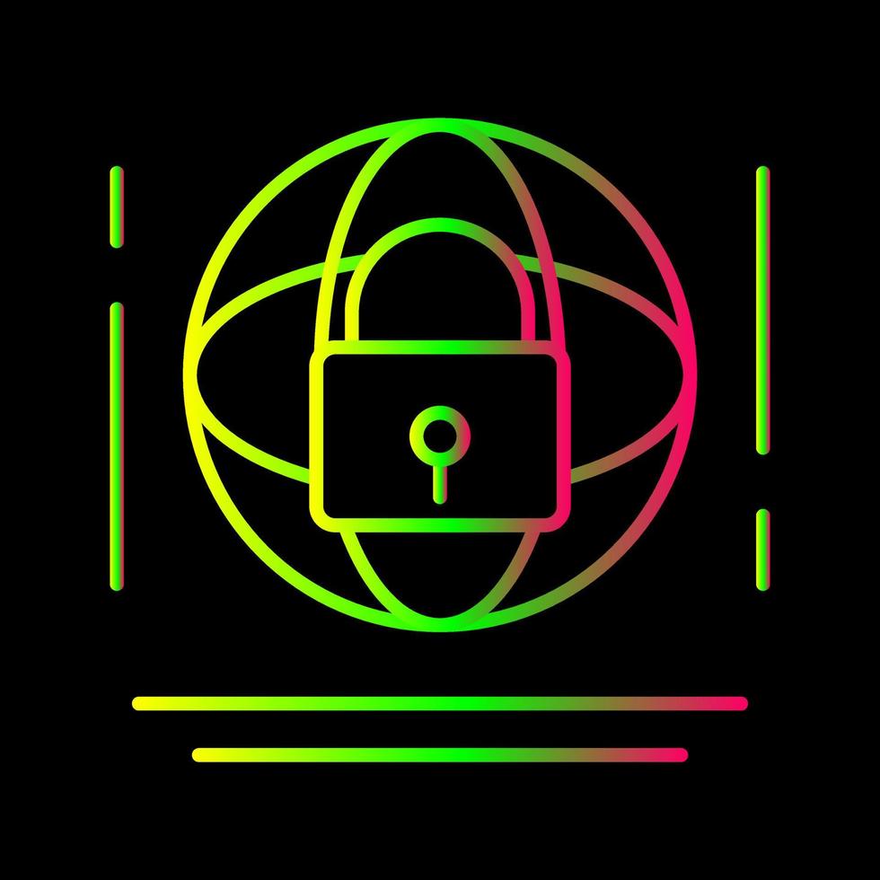 Internet Security Vector Icon