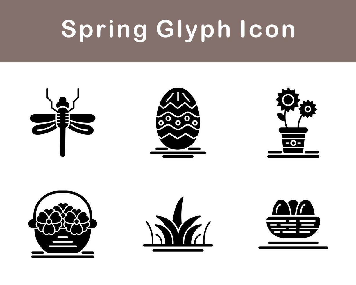 Spring Vector Icon Set