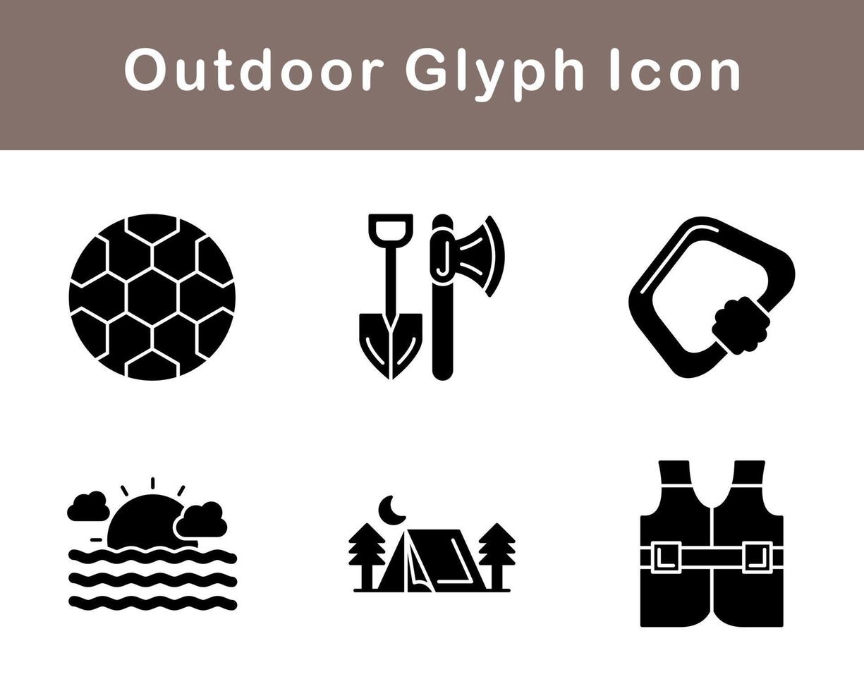 Outdoor Vector Icon Set