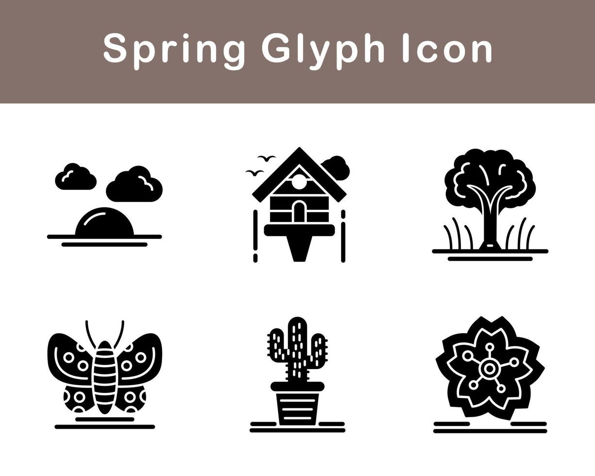 Spring Vector Icon Set