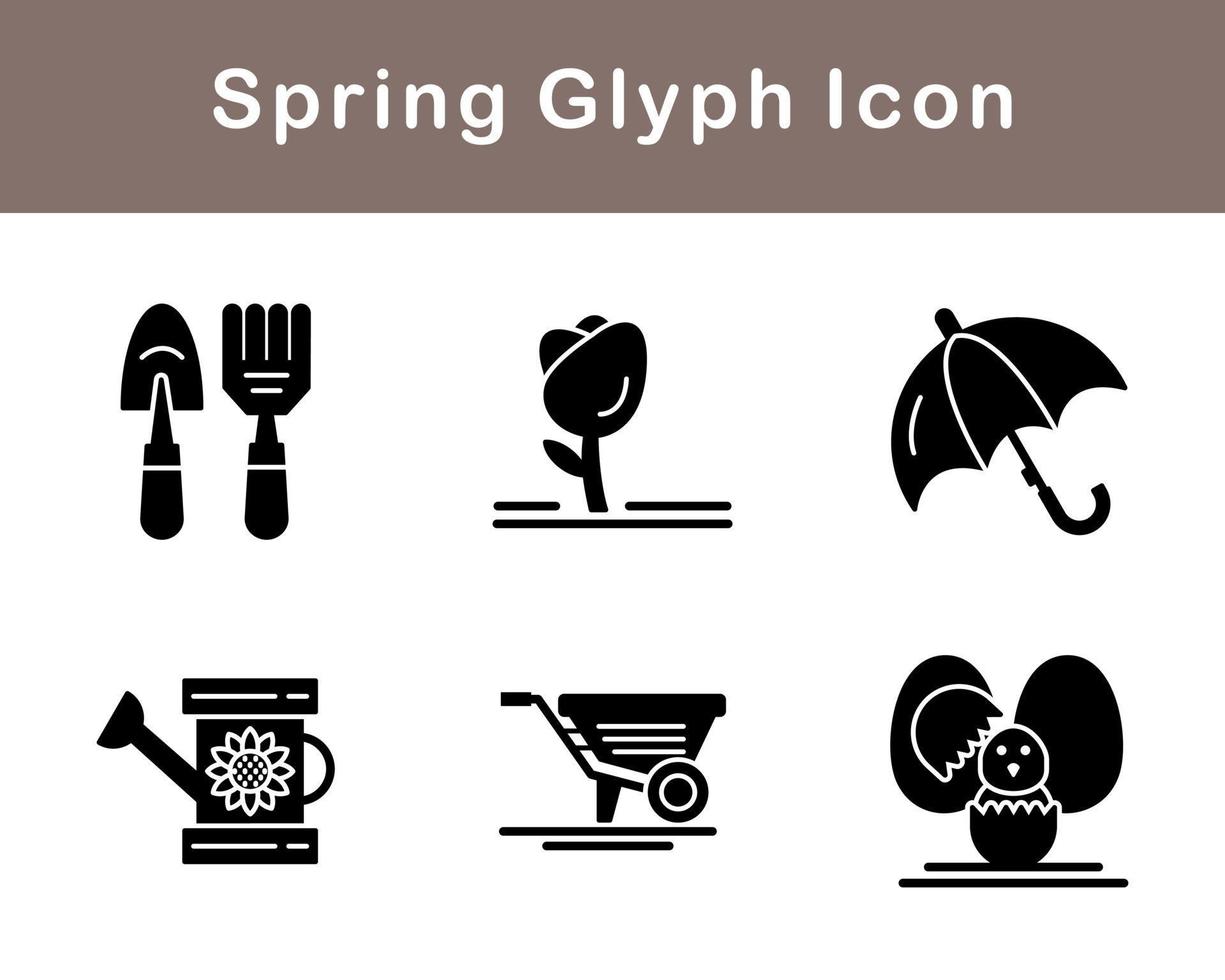 Spring Vector Icon Set