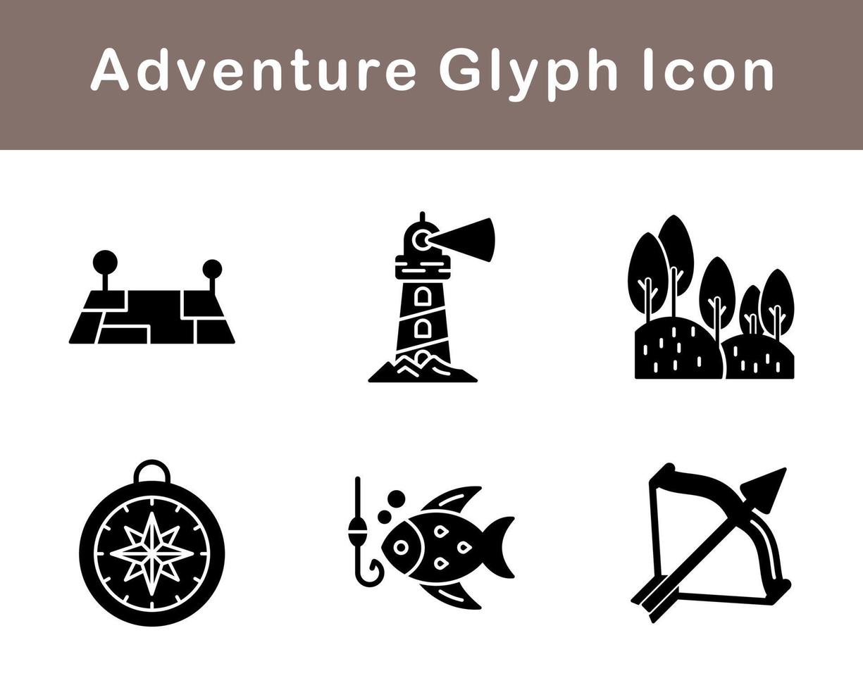 Adventure Vector Icon Set