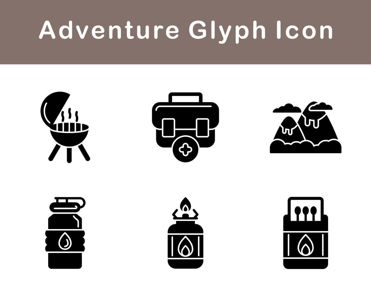 Adventure Vector Icon Set