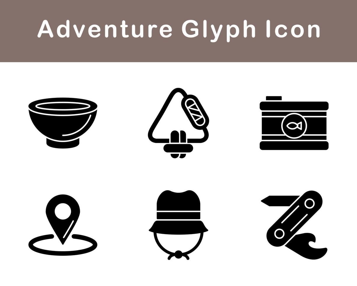 Adventure Vector Icon Set