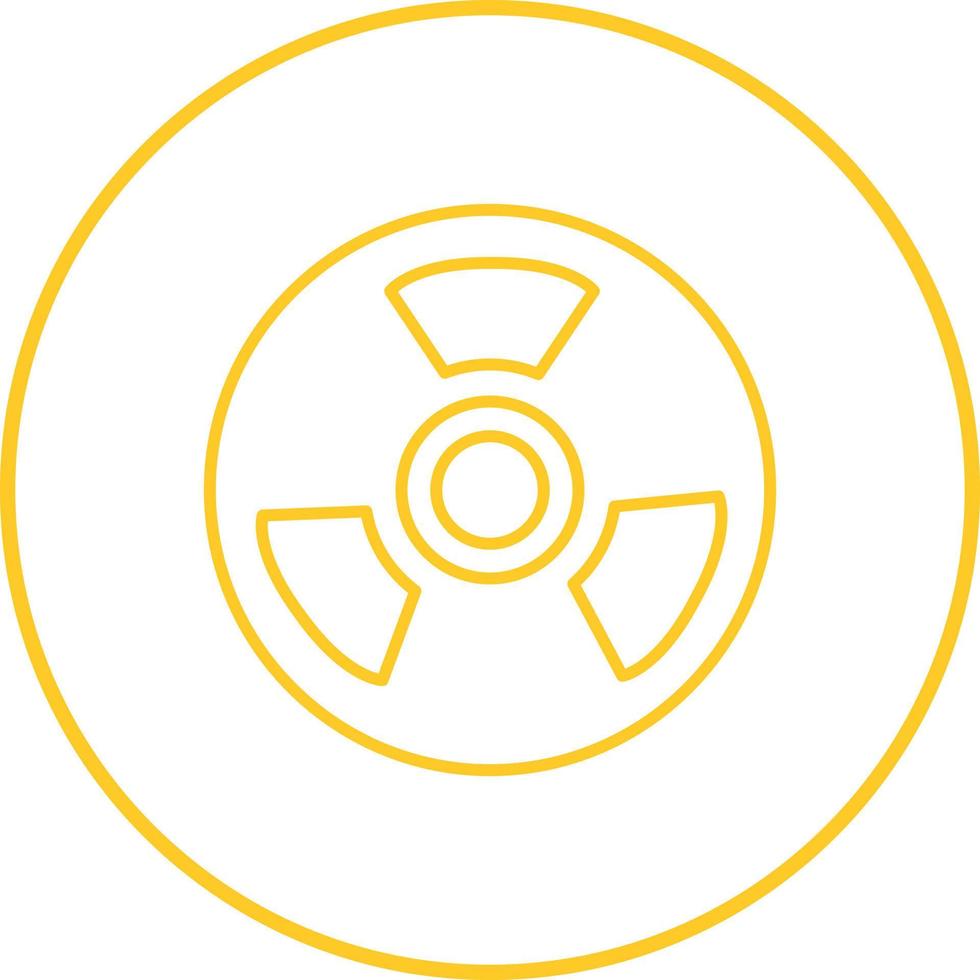 Nuclear Vector Icon