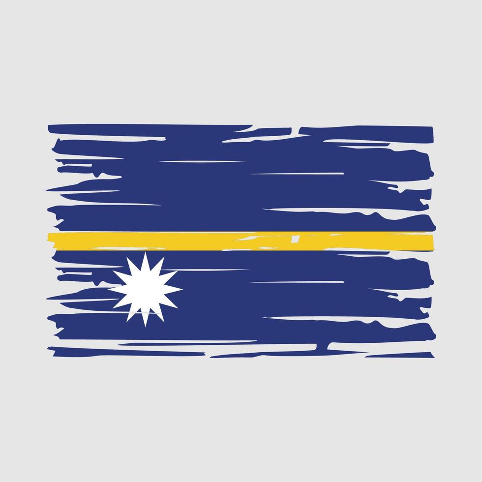 Namibia Flag Brush vector
