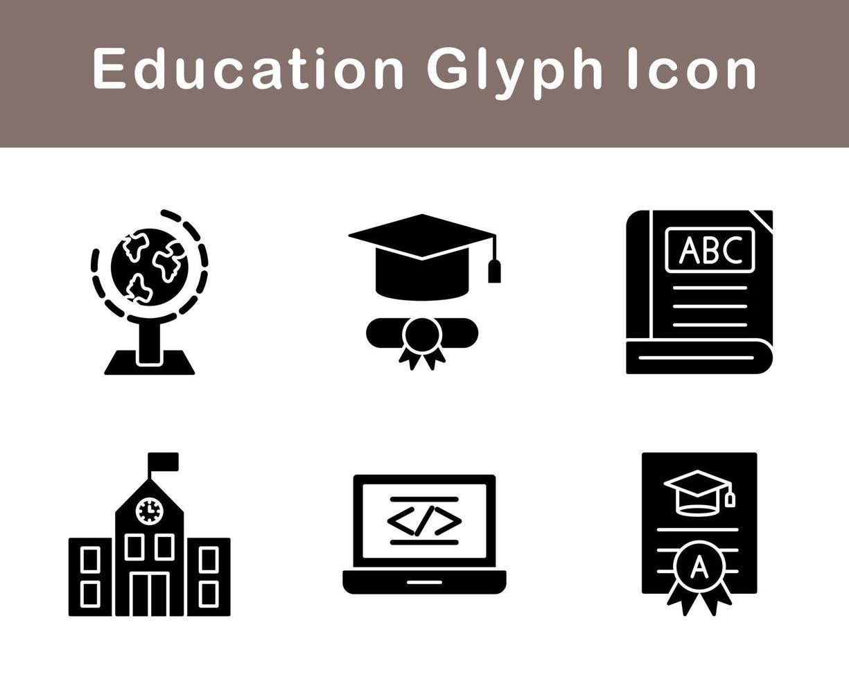 Education Vector Icon Set