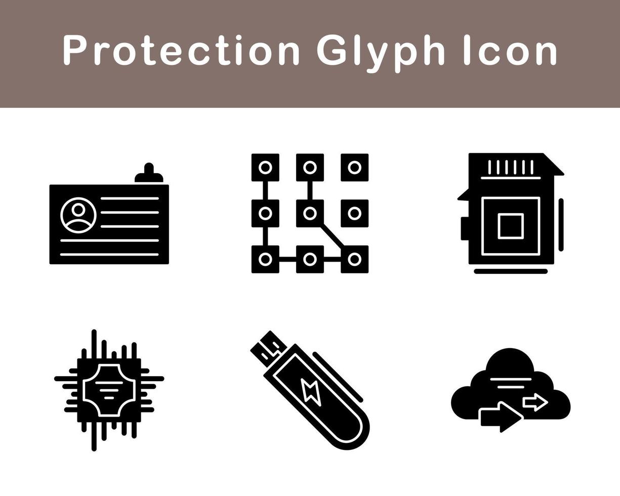 Protection Vector Icon Set