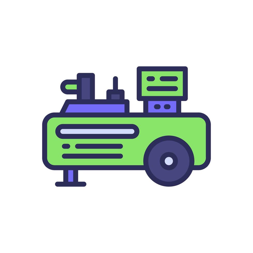 air compressor icon for your website, mobile, presentation, and logo design. vector