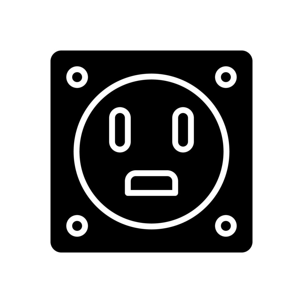socket icon for your website design, logo, app, UI. vector