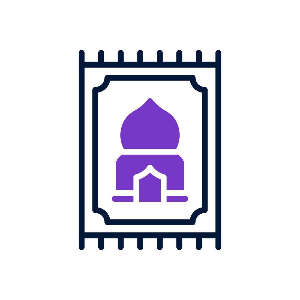 sajadah icon for your website design, logo, app, UI. vector