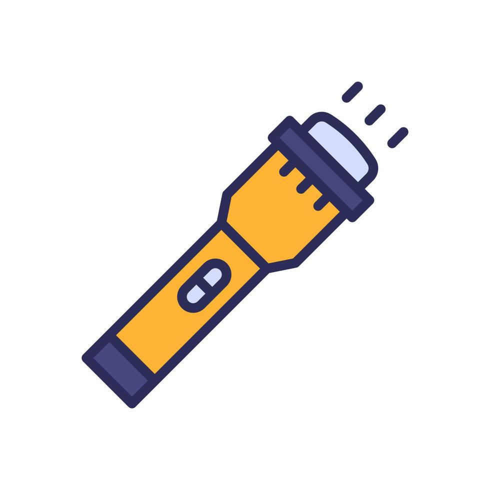 flashlight icon for your website, mobile, presentation, and logo design. vector