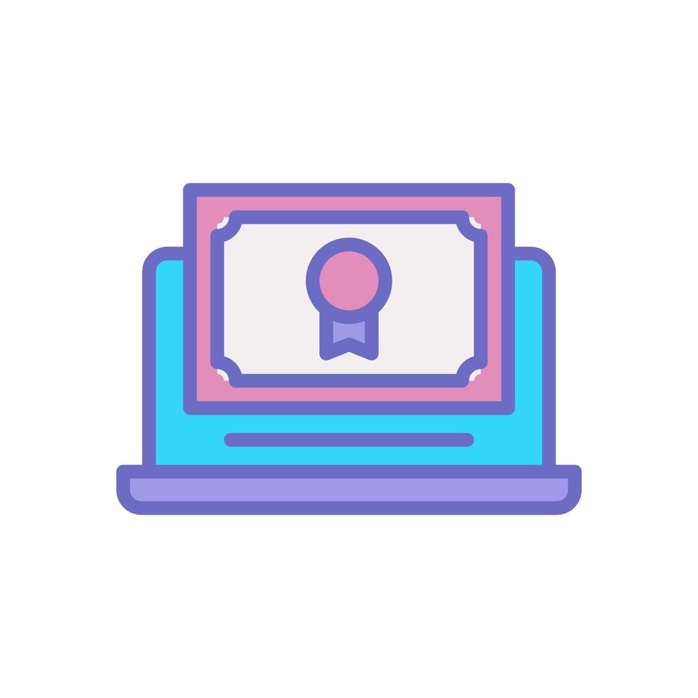 certificate icon for your website design, logo, app, UI. vector