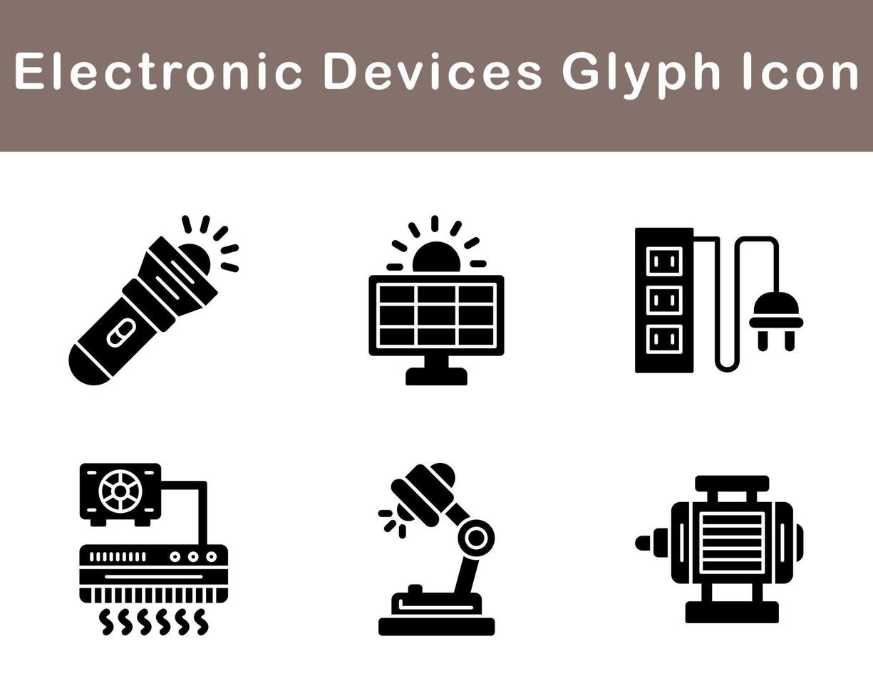 Electronic Devices Vector Icon Set