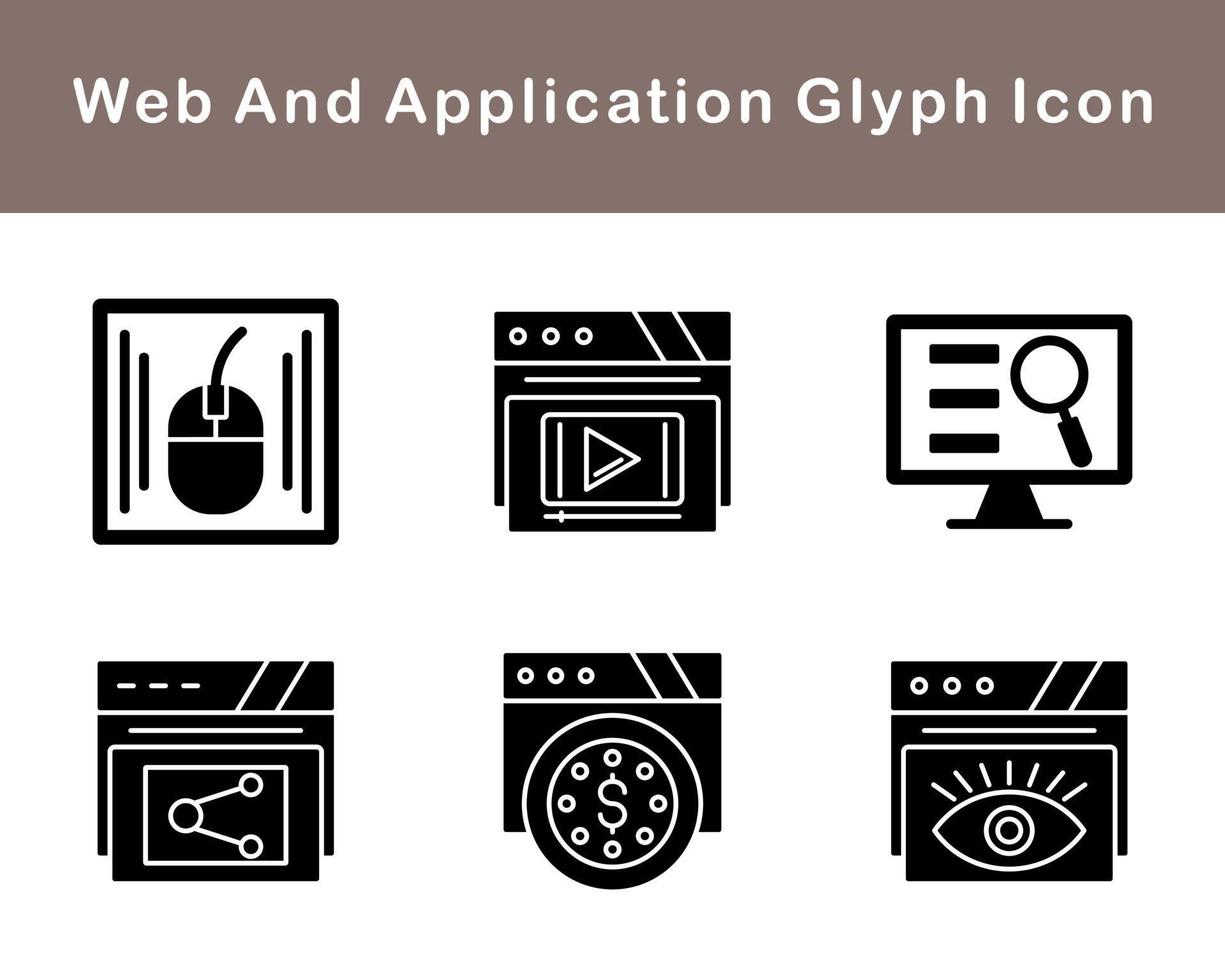 Web And Application Vector Icon Set