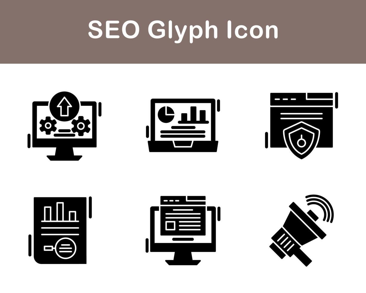 SEO Vector Icon Set