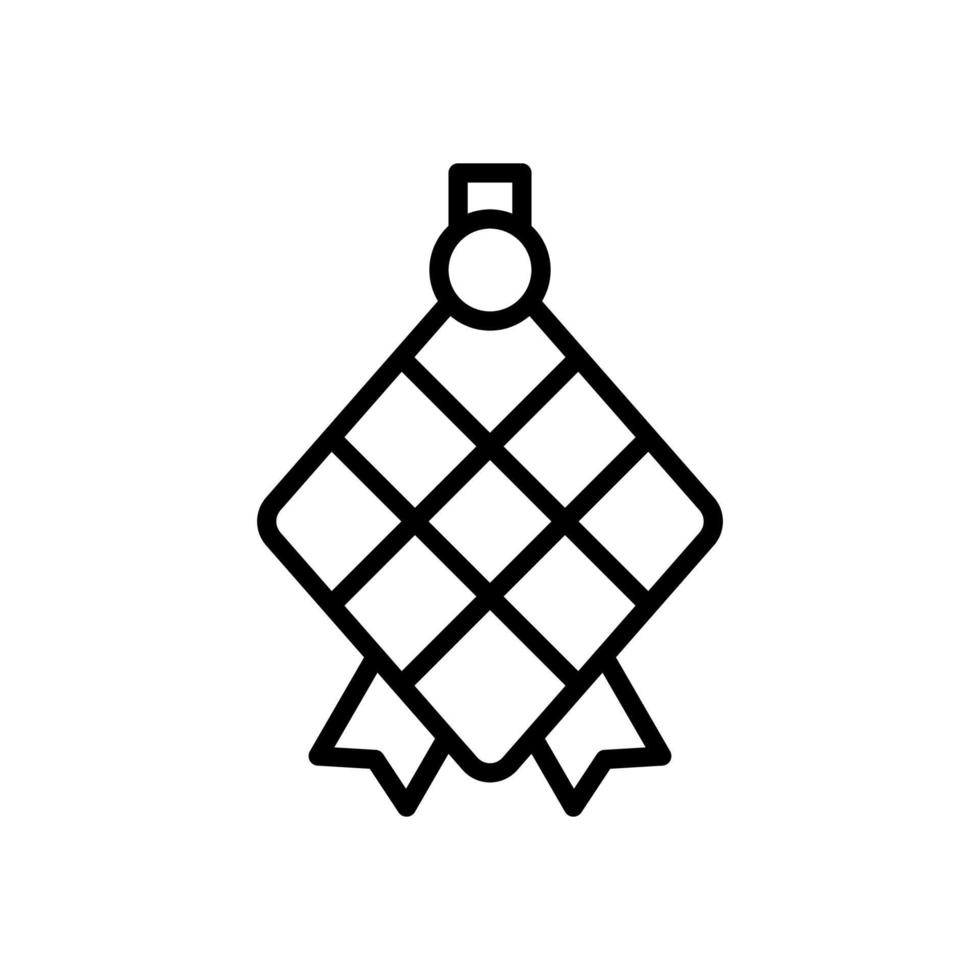 ketupat icono para tu sitio web diseño, logo, aplicación, ui vector