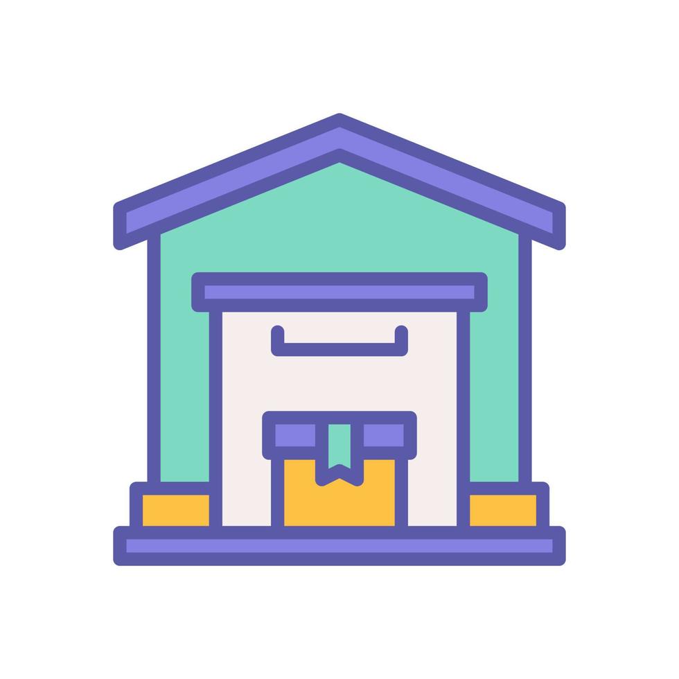 warehouse icon for your website design, logo, app, UI. vector