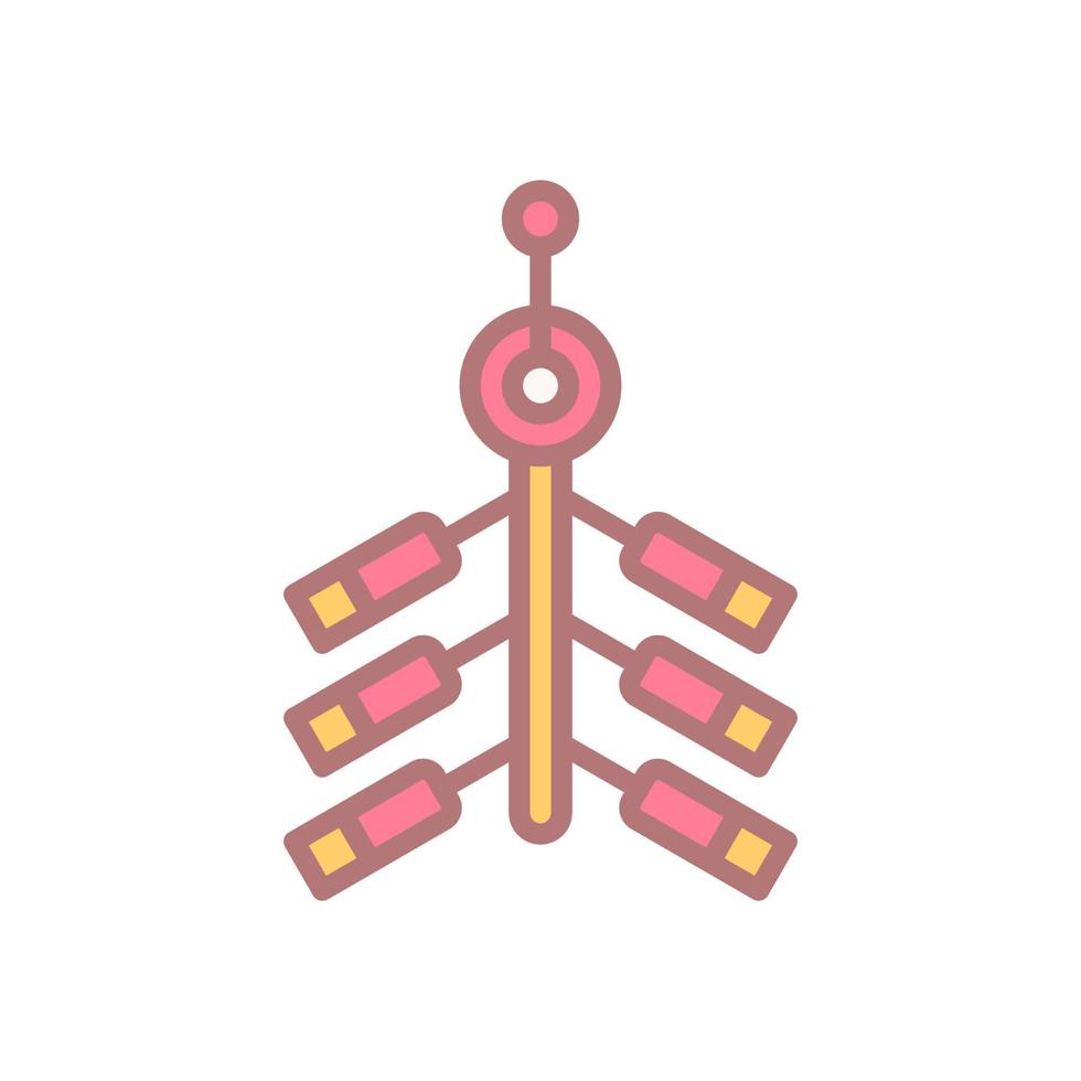 firecracker icon for your website design, logo, app, UI. vector