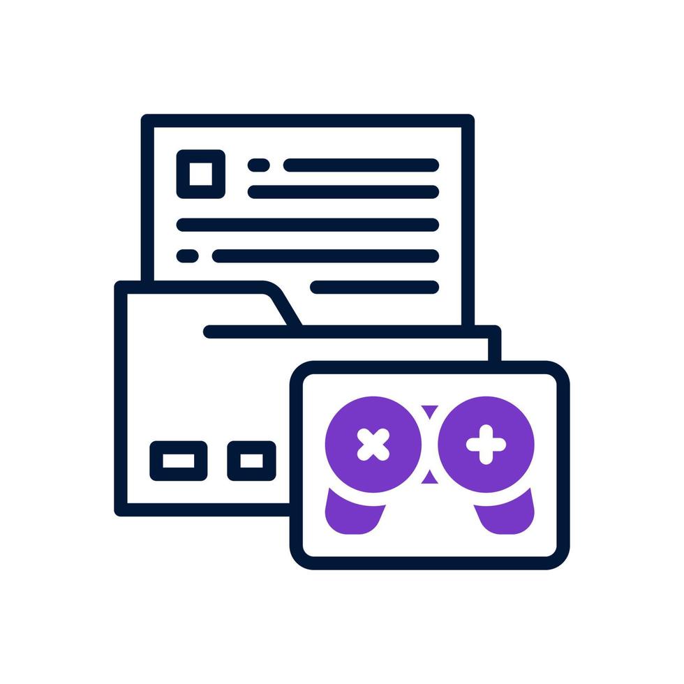 folder icon for your website, mobile, presentation, and logo design. vector