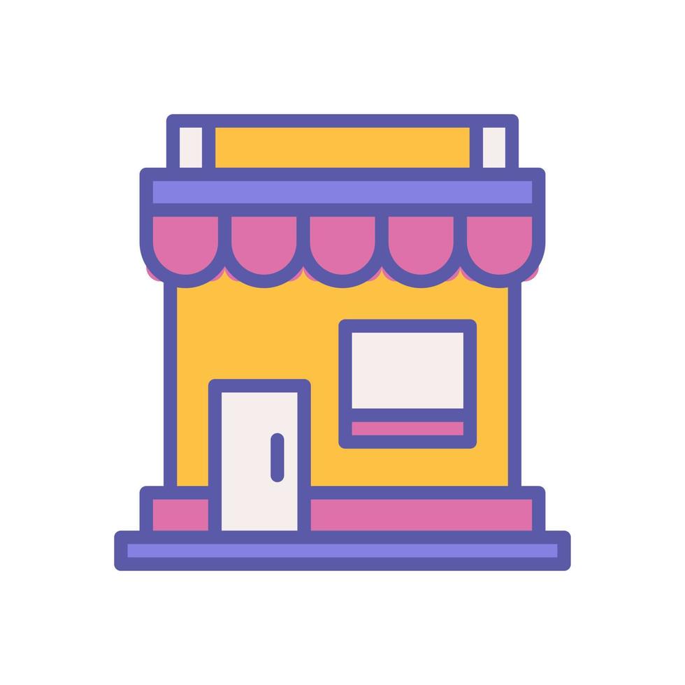 icono de tienda para el diseño de su sitio web, logotipo, aplicación, ui. vector