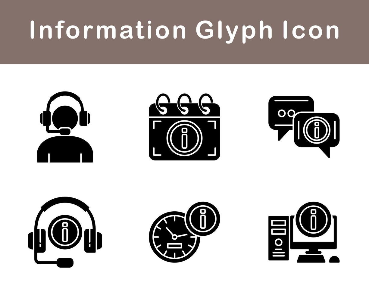 Information Vector Icon Set