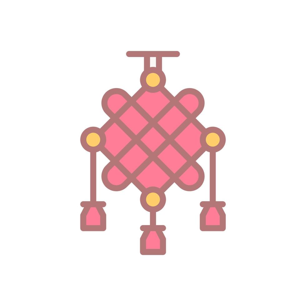chinese knot icon for your website design, logo, app, UI. vector
