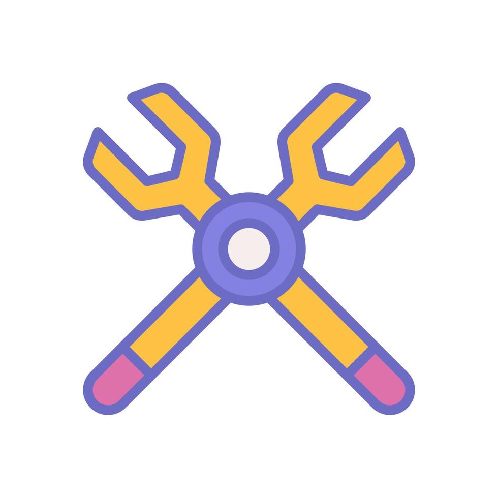 wrench icon for your website design, logo, app, UI. vector