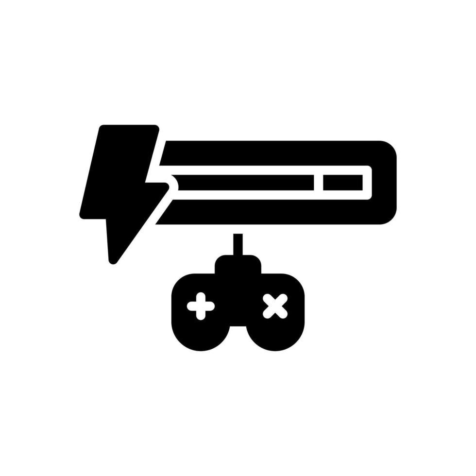 energy bar icon for your website design, logo, app, UI. vector