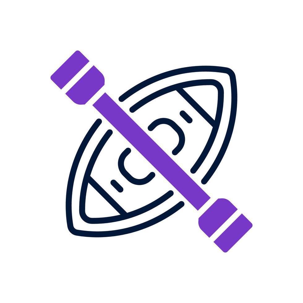 kayak icon for your website, mobile, presentation, and logo design. vector